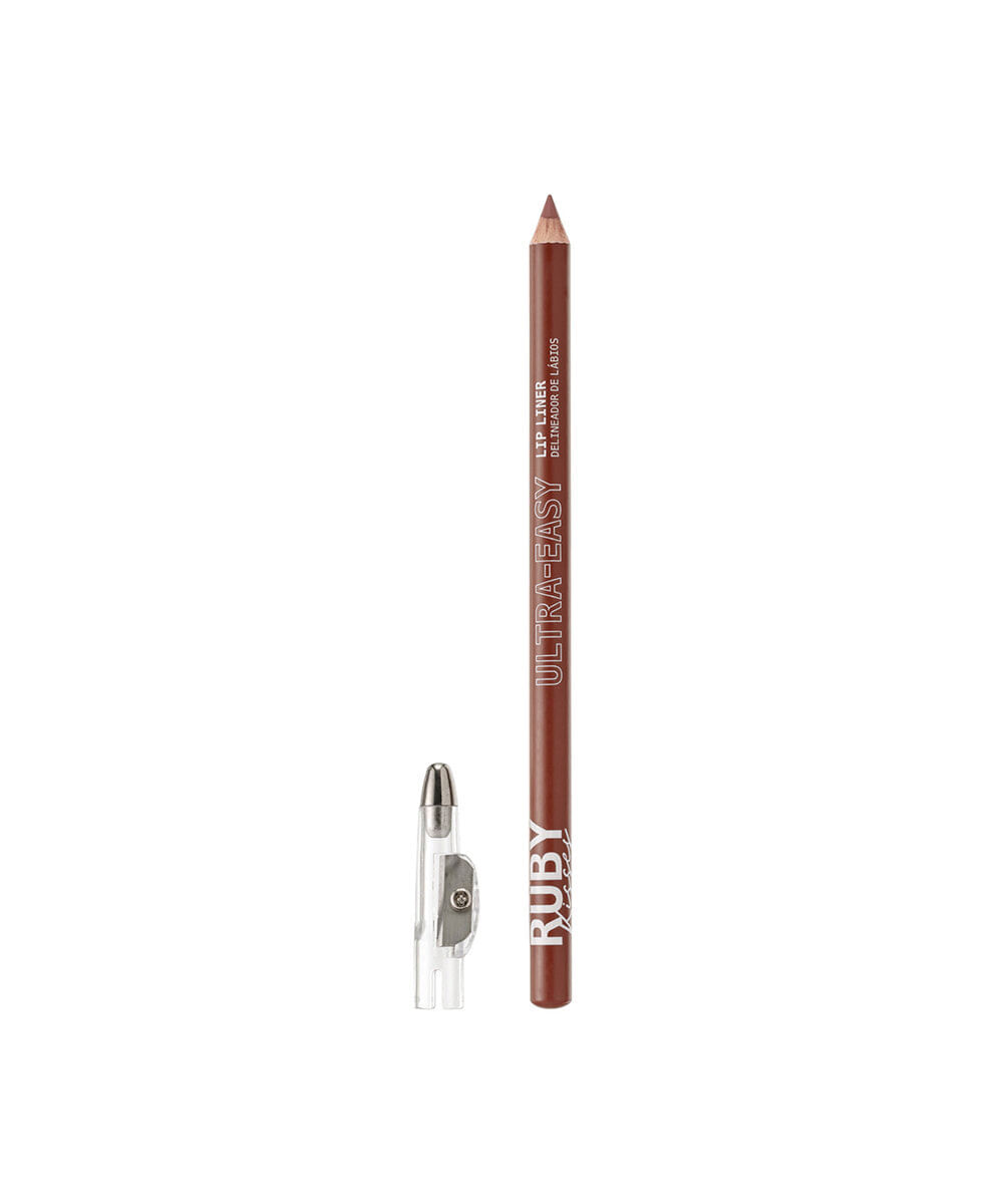 lápis ruby kisses madeira para lábios ultra easy nude rose