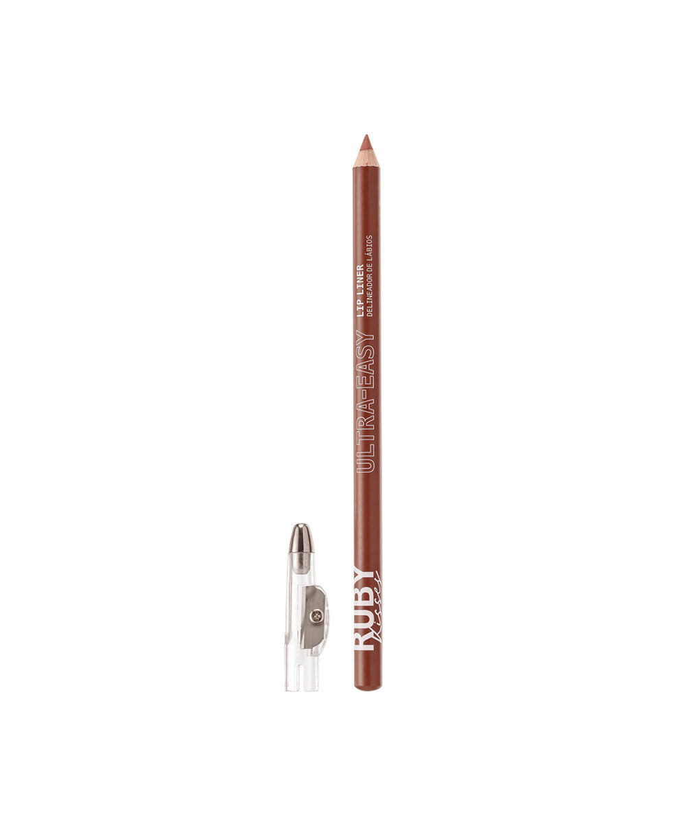 lápis ruby kisses madeira para lábios ultra easy nude
