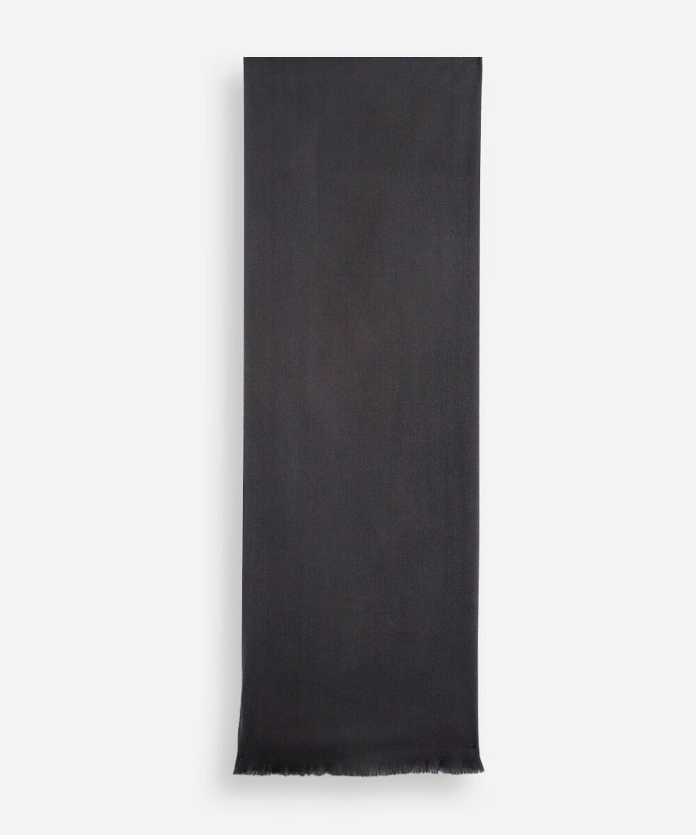 cachecol feminino basico liso cinza