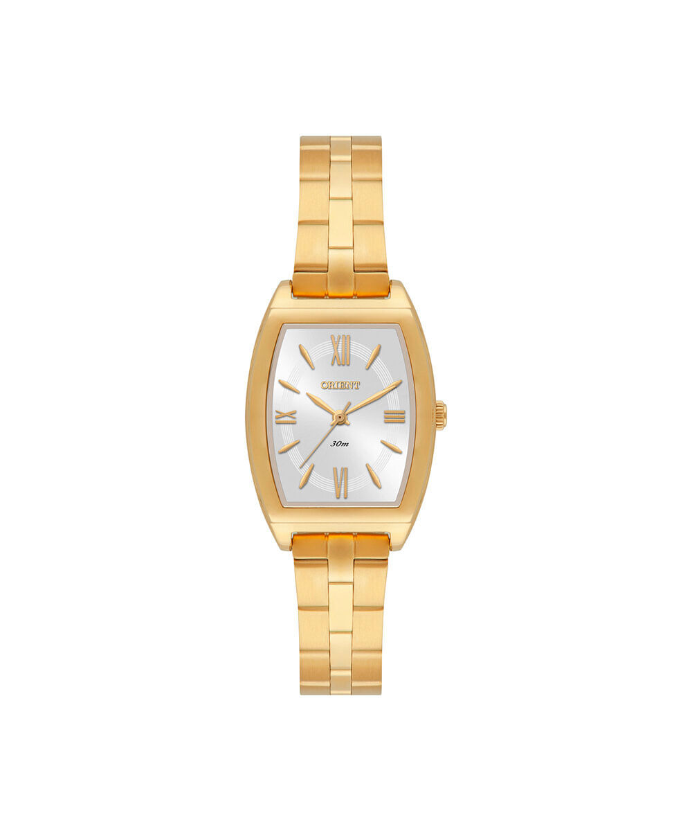 relógio feminino orient analógico lgss0075 s3kx dourado