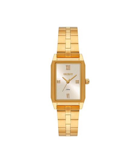 relógio feminino orient analógico lgss0074 c3kx dourado UNICO