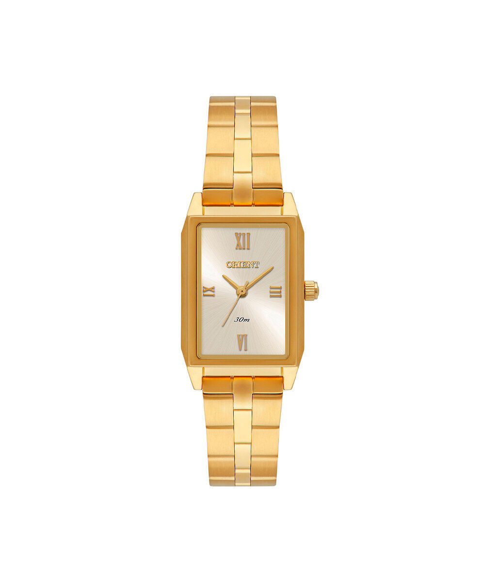 relógio feminino orient analógico lgss0074 c3kx dourado