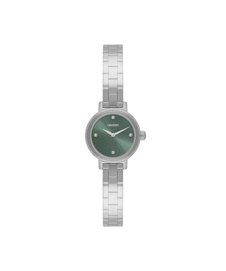 relógio feminino orient analógico fbss0150 e1sx prateado UNICO