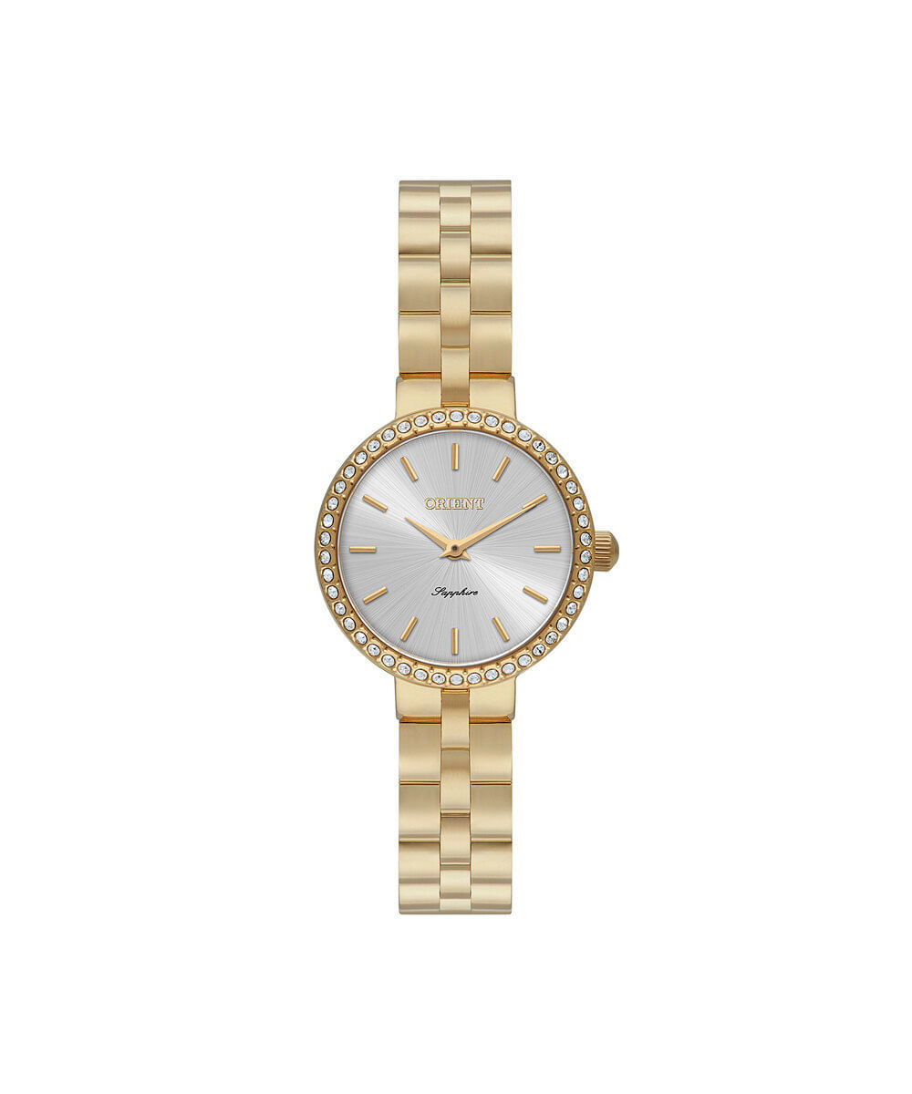 relógio feminino orient analógico fgss0242 s1kx dourado