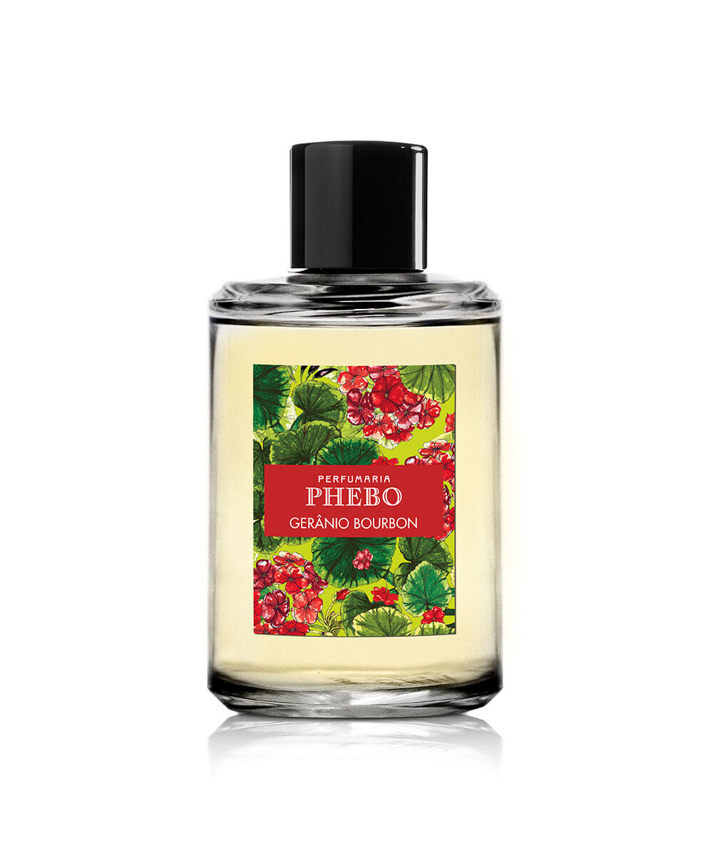 perfume unissex phebo colônia gerânio bourbon 200ml