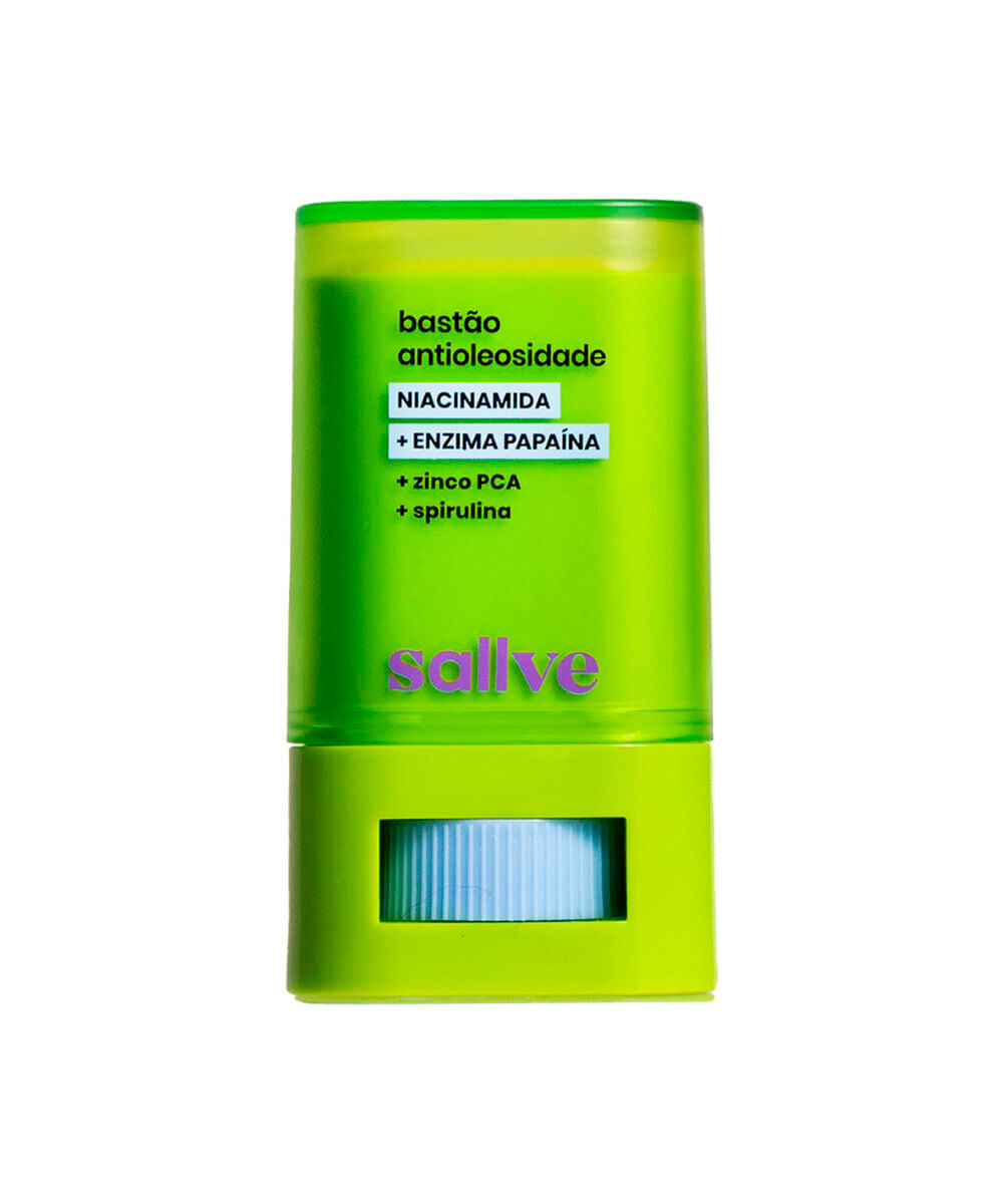 bastão sallve de tratamento antioleosidade com niacinamida 15g
