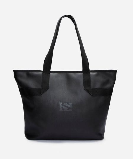 bolsa tote básica esportiva preta UNICO