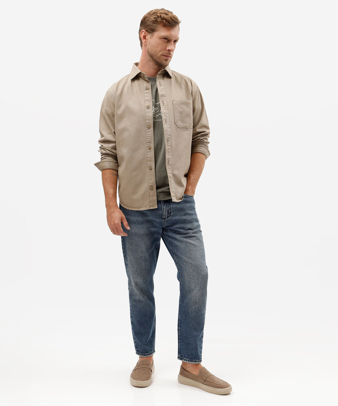 calça jeans reta masculina de algodão estonada jeans escuro azul