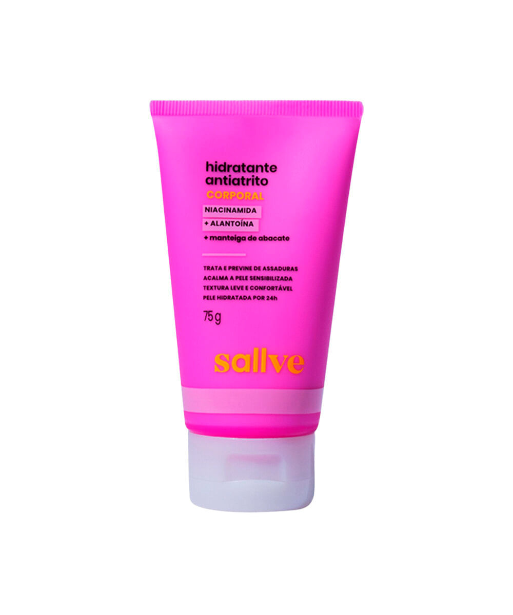 hidratante corporal sallve antiatrito com niacinamida 75g