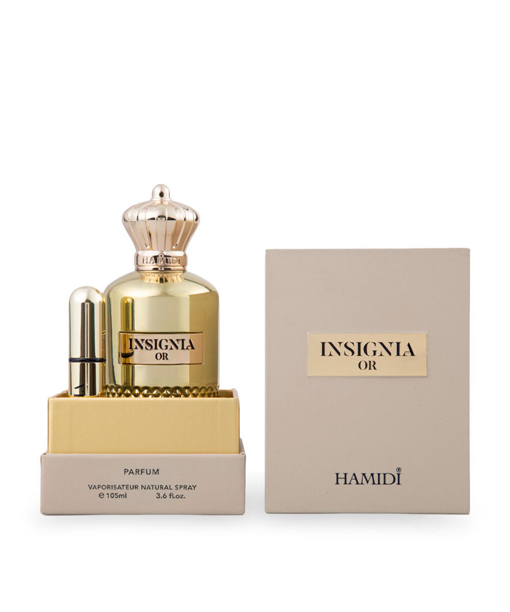 perfume masculino hamidi eau de parfum insignia or 100ml
