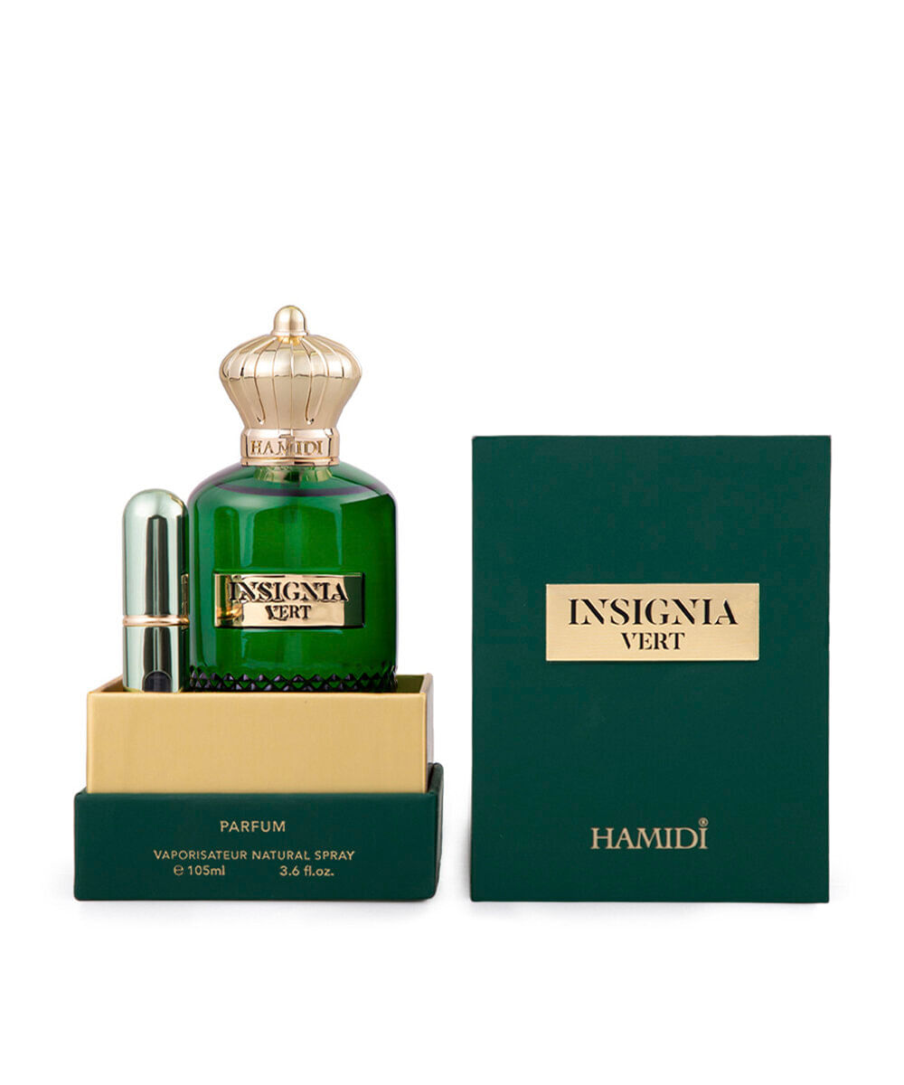 perfume masculino hamidi eau de parfum insignia vert 100ml