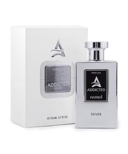 perfume masculino hamidi eau de parfum addicted silver 120ml 120 ML