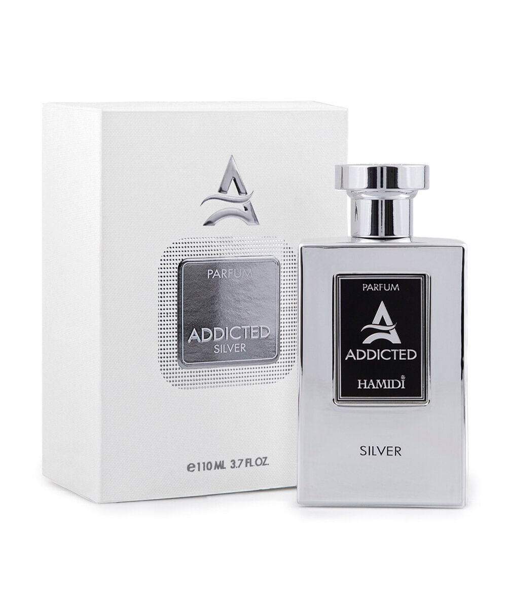 perfume masculino hamidi eau de parfum addicted silver 120ml
