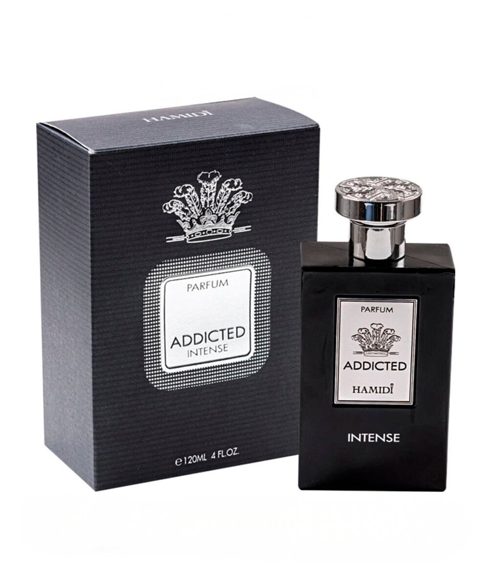 perfume masculino hamidi eau de parfum addicted intense 120ml