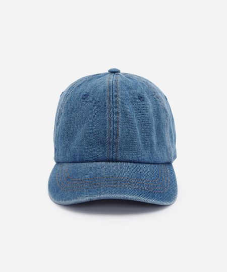 boné aba curva jeans hello kitty azul UNICO