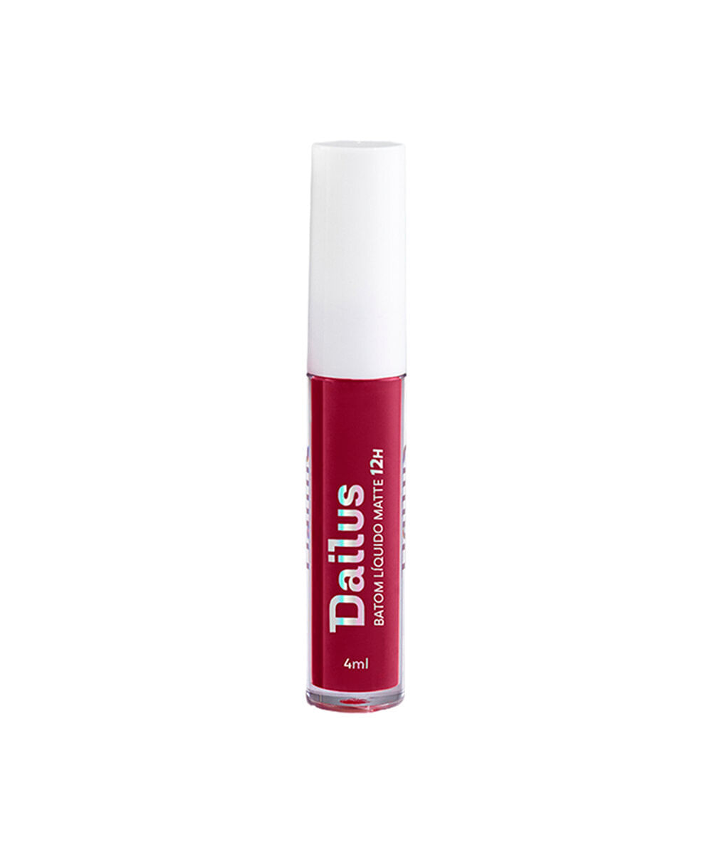 batom líquido dailus matte 12h cherry