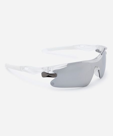 óculos de sol esportivo unissex de acetato  transparente UNICO