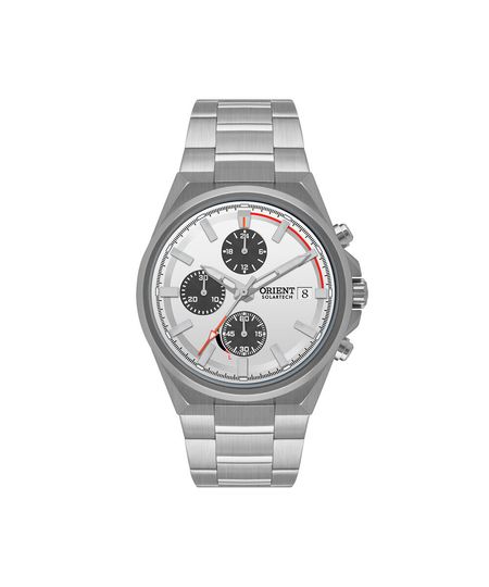relógio masculino orient cronógrafo mbssc299 s1sx prateado UNICO