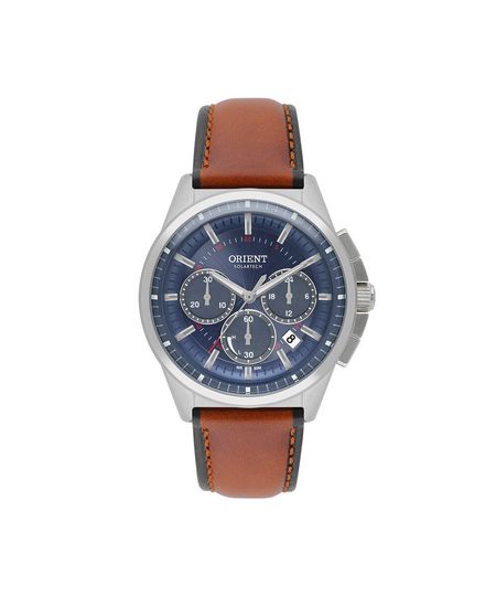 relógio masculino orient cronógrafo mbscc064 d1mx prateado UNICO