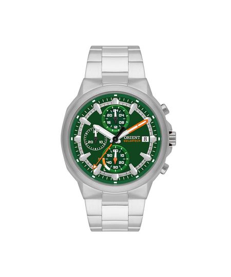relógio masculino orient cronógrafo mbssc282 e1sx prateado UNICO