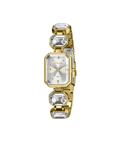 relógio feminino lince analógico lqg4871l23 s1ks dourado UNICO