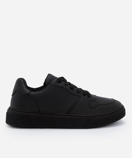 tênis masculino casual cano baixo preto 38