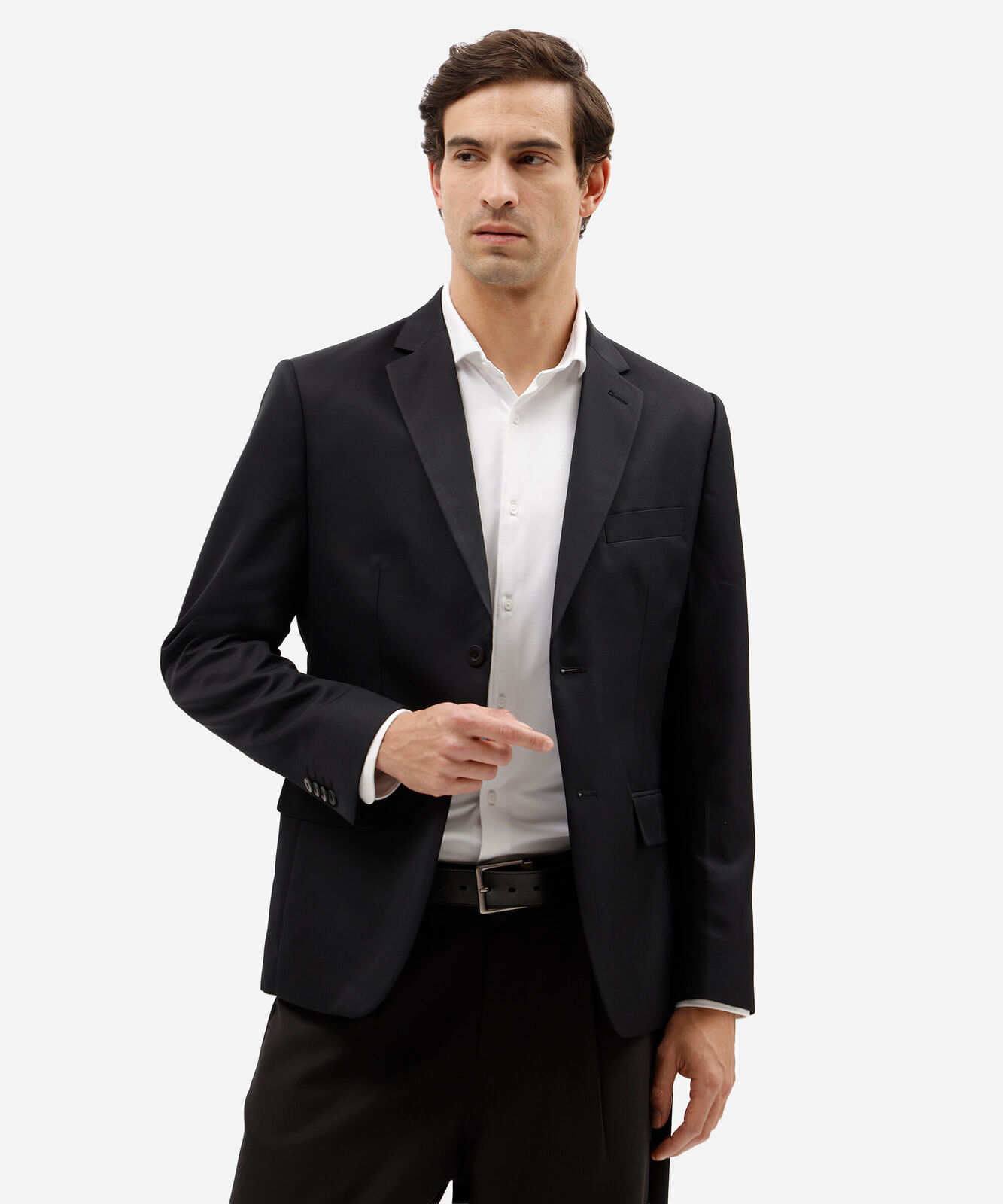 blazer de alfaiataria masculino preto