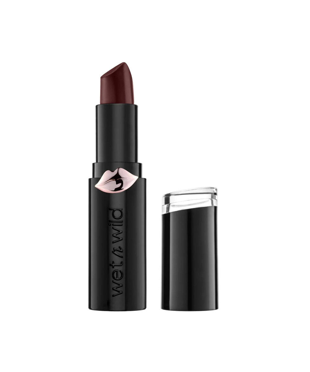 batom wet n wild longa duração megalast lip color matte cherry bomb