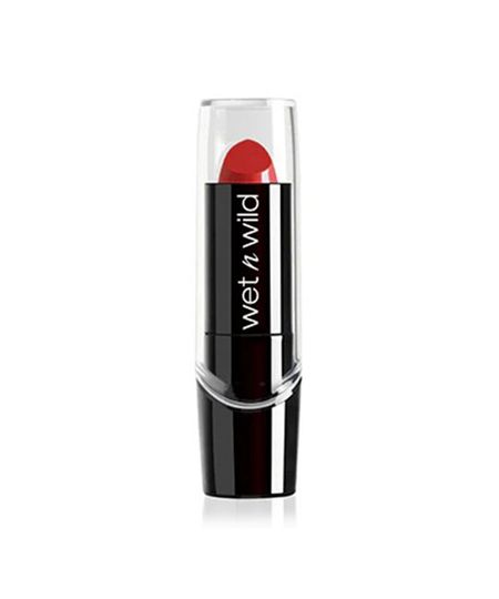 batom cremoso wet n wild silk finish lipstick raging red UNICO