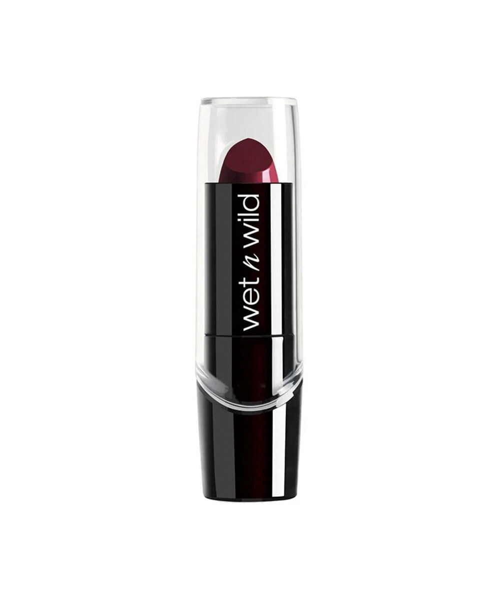 batom cremoso wet n wild silk finish lipstick black orchid