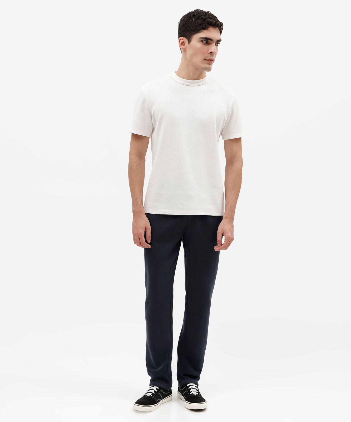 calça masculina esportiva de moletom azul