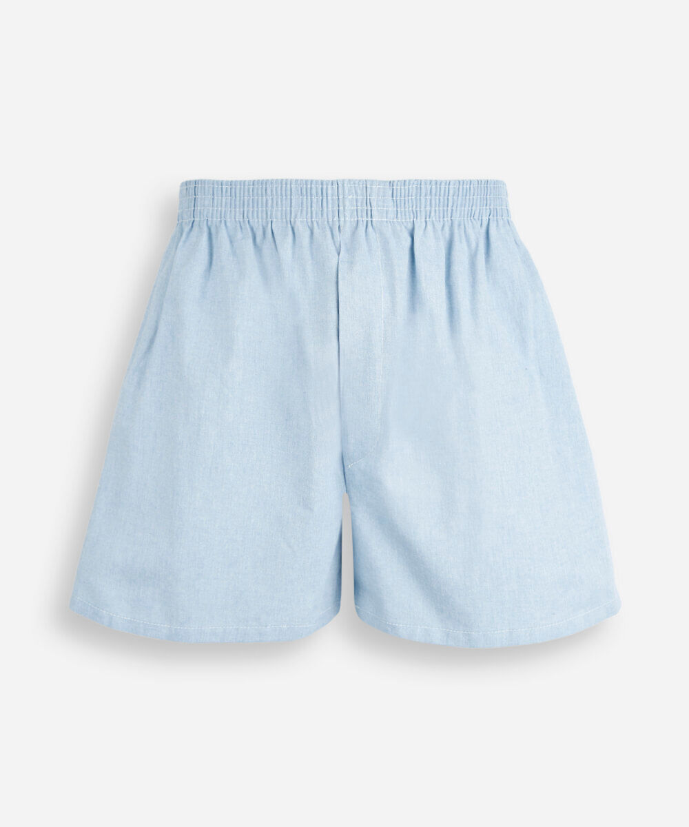 cueca samba canção masculina de algodão azul