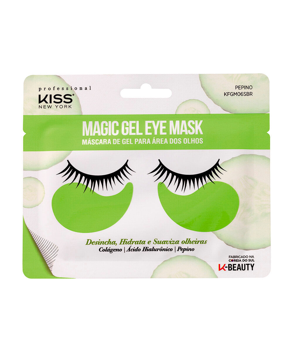 máscara para área dos olhos kiss new york professional magic gel