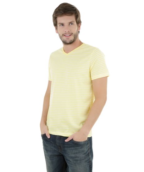 Camiseta-Listrada-Amarela-8259974-Amarelo_1