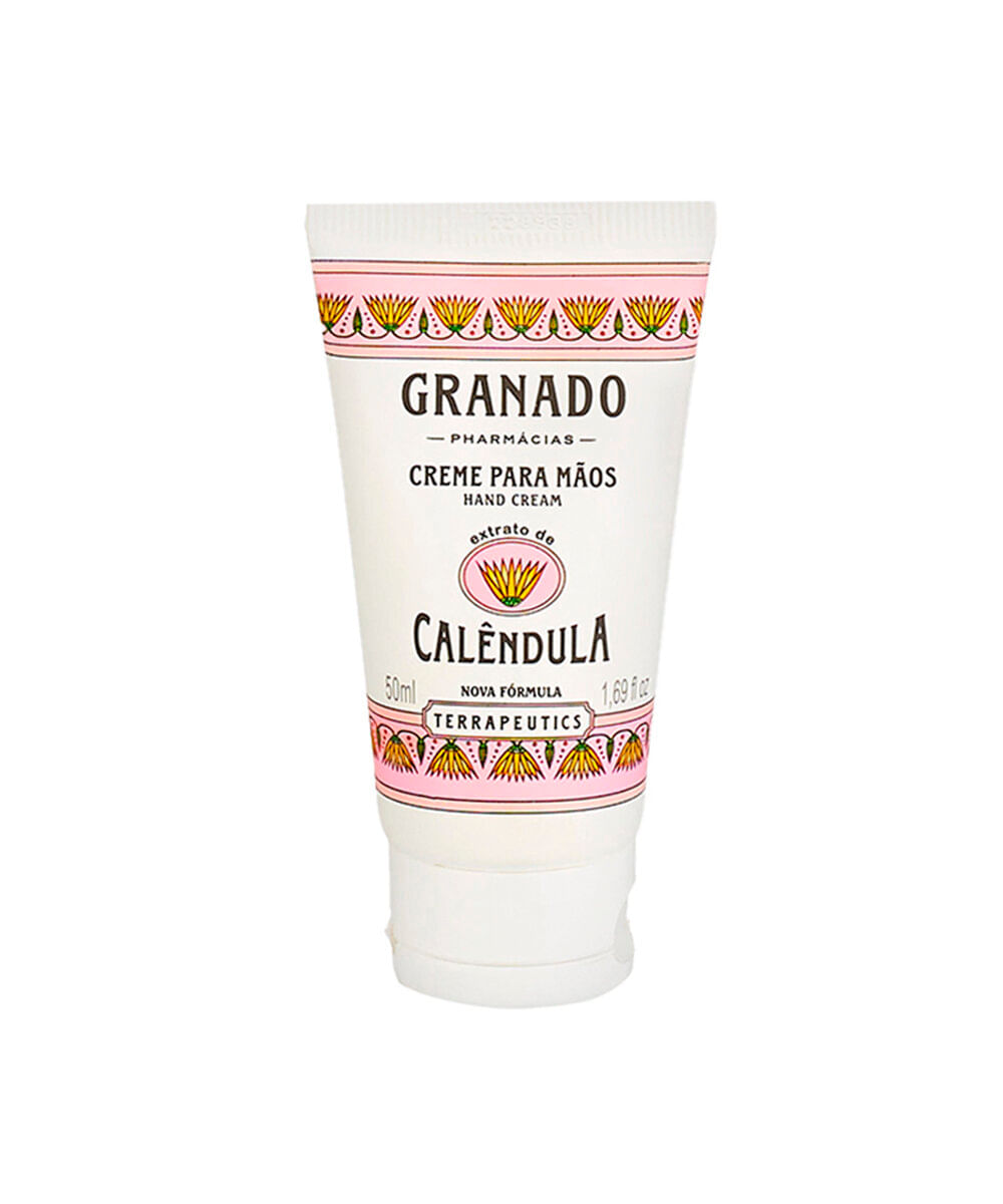 creme para mãos granado calêndula 50ml