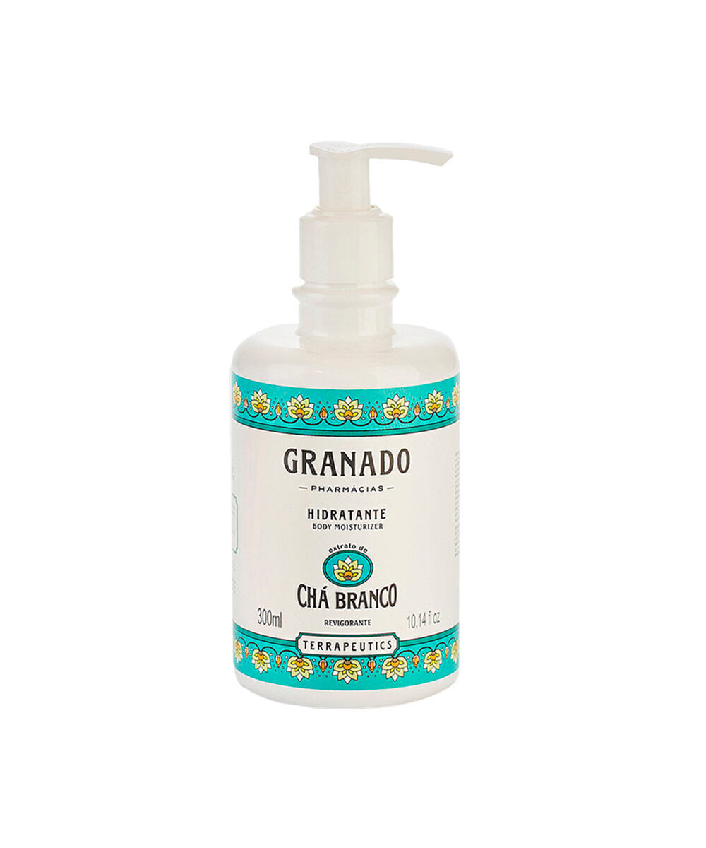 hidratante corporal granado chá branco 300ml