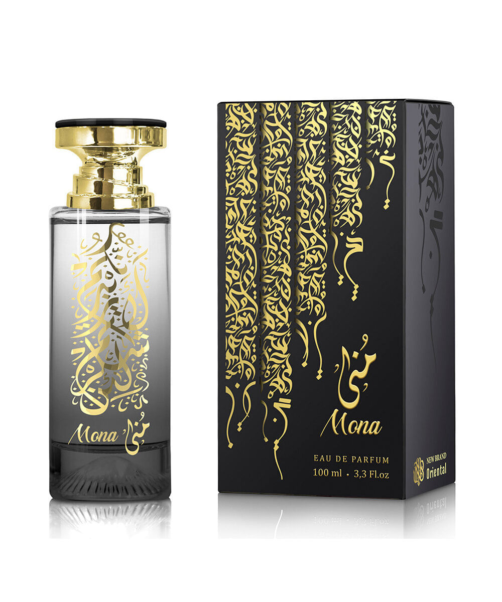 perfume feminino new brand oriental mona for women edp 100ml