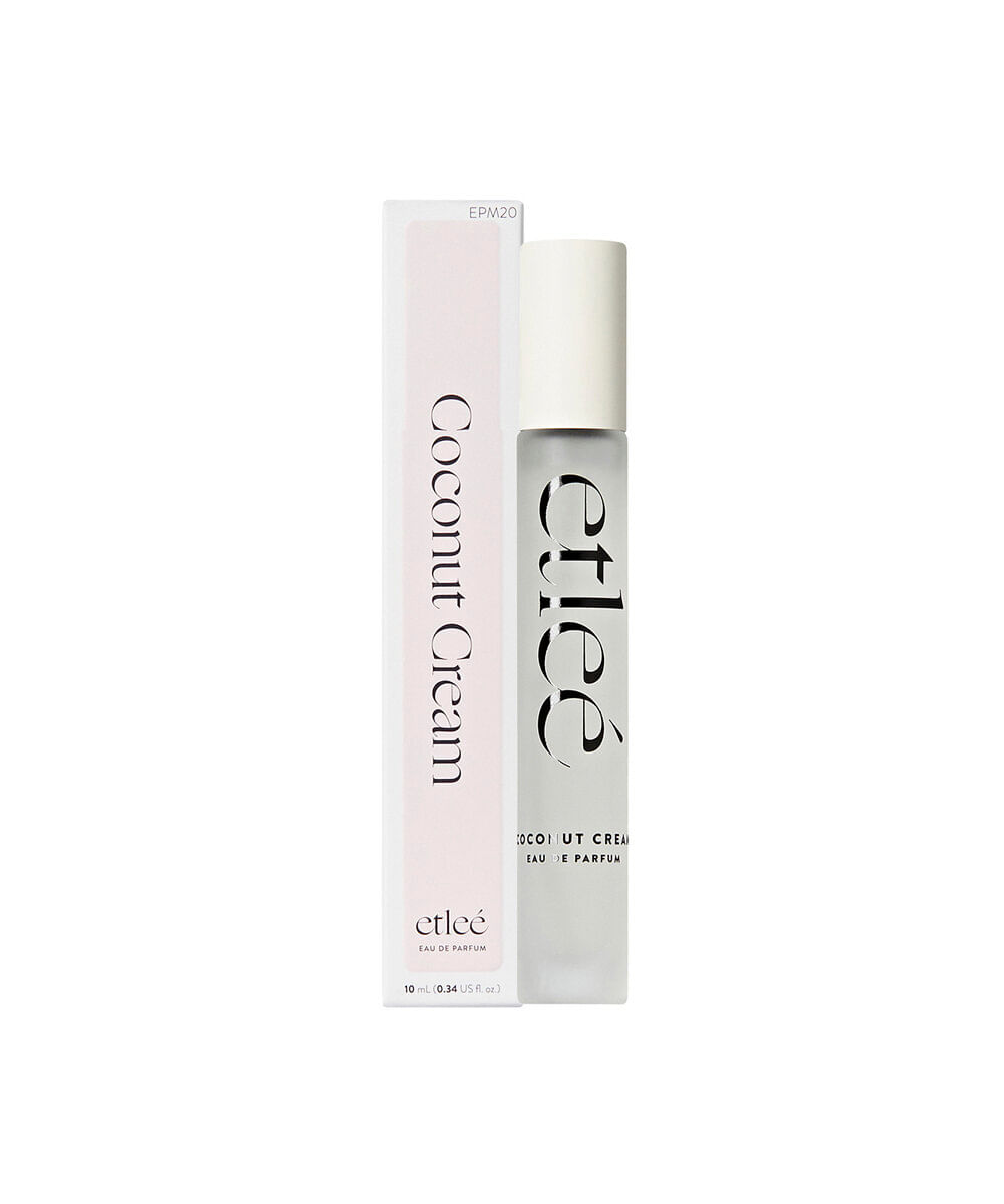 perfume feminino etleé coconut cream edp 10ml