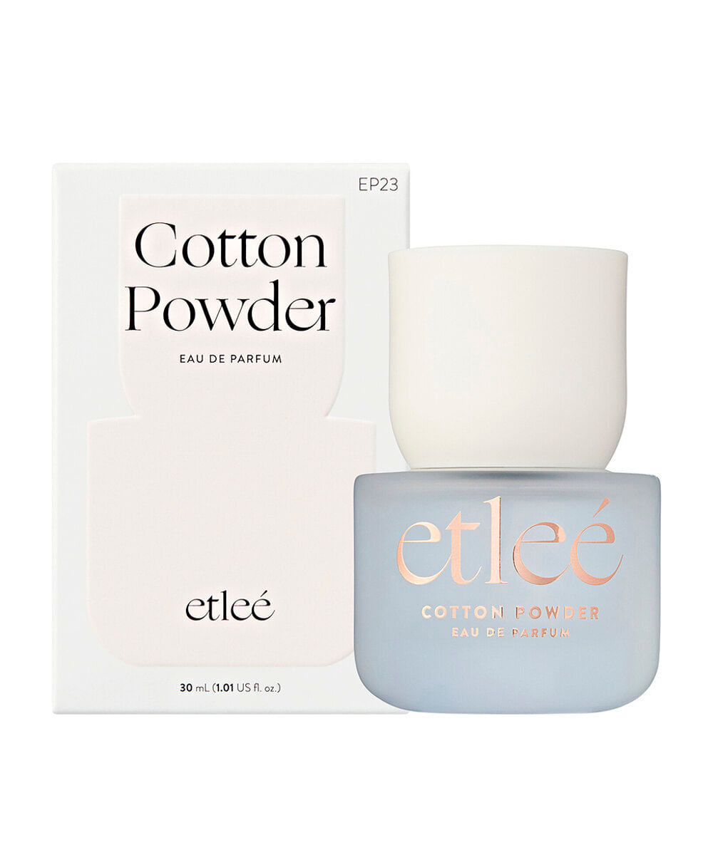 perfume feminino etleé cotton powder edp 30ml