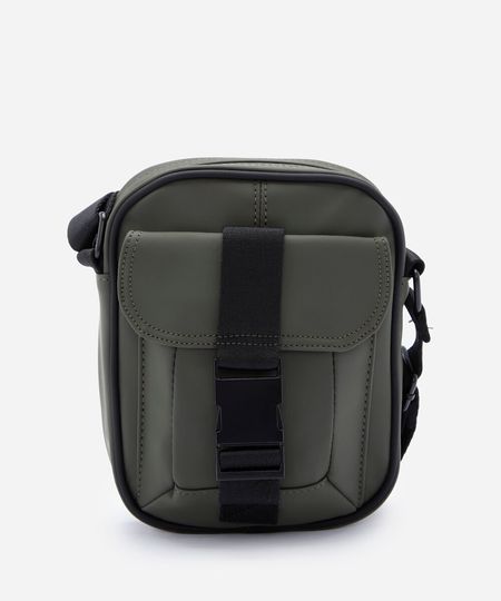 bolsa shoulder bag pu com bolso verde UNICO