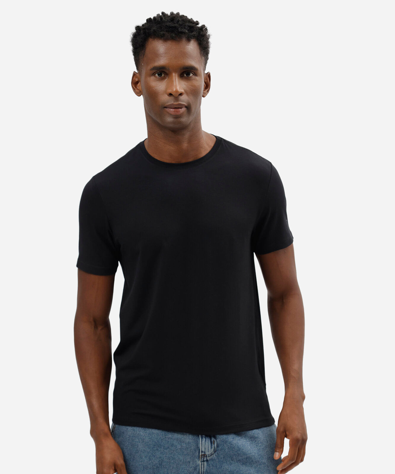 camiseta masculina manga curta AIRtech preta