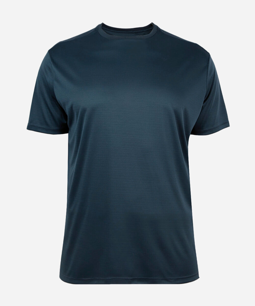 camiseta masculina esportiva plus size azul