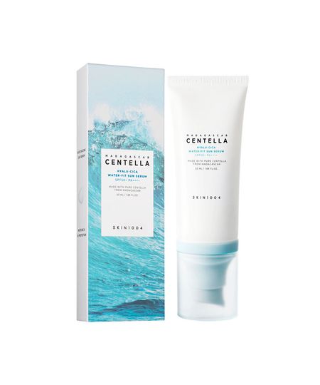 protetor solar facial skin1004 hyalu cica water fit sun serum spf50 pa 50ml 50 ML