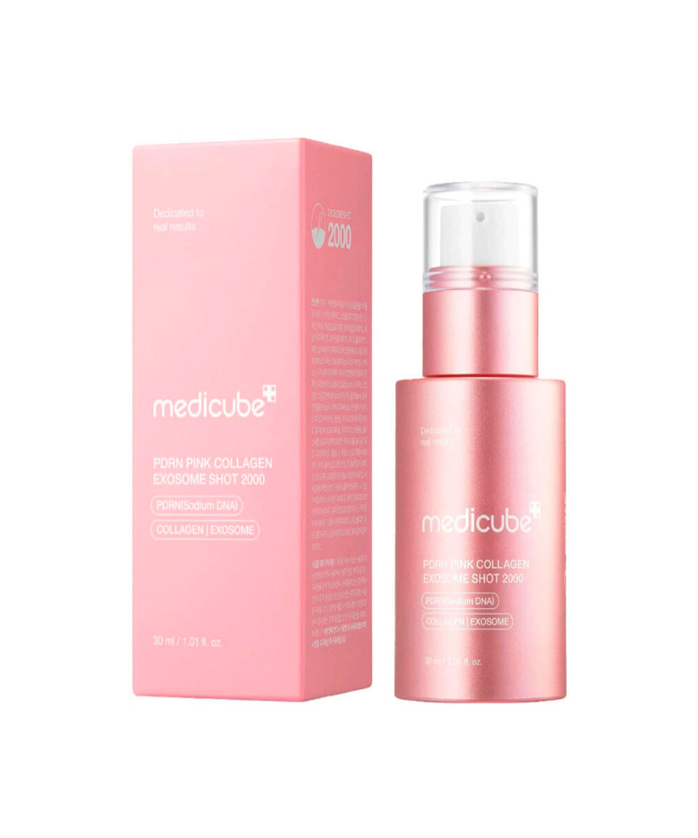 sérum facial medicube pdrn pink exosome shot serum 2000 30ml