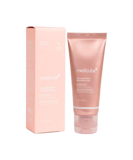 máscara facial medicube collagen night wrapping mask 75ml 75 ML