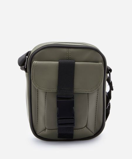 bolsa shoulder bag pu com bolso verde UNICO