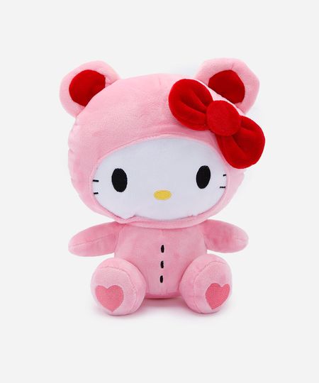 pelúcia infantil hello kitty rosa UNICO