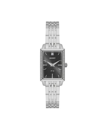 relógio feminino orient analógico lbss0094 g1sx prateado UNICO