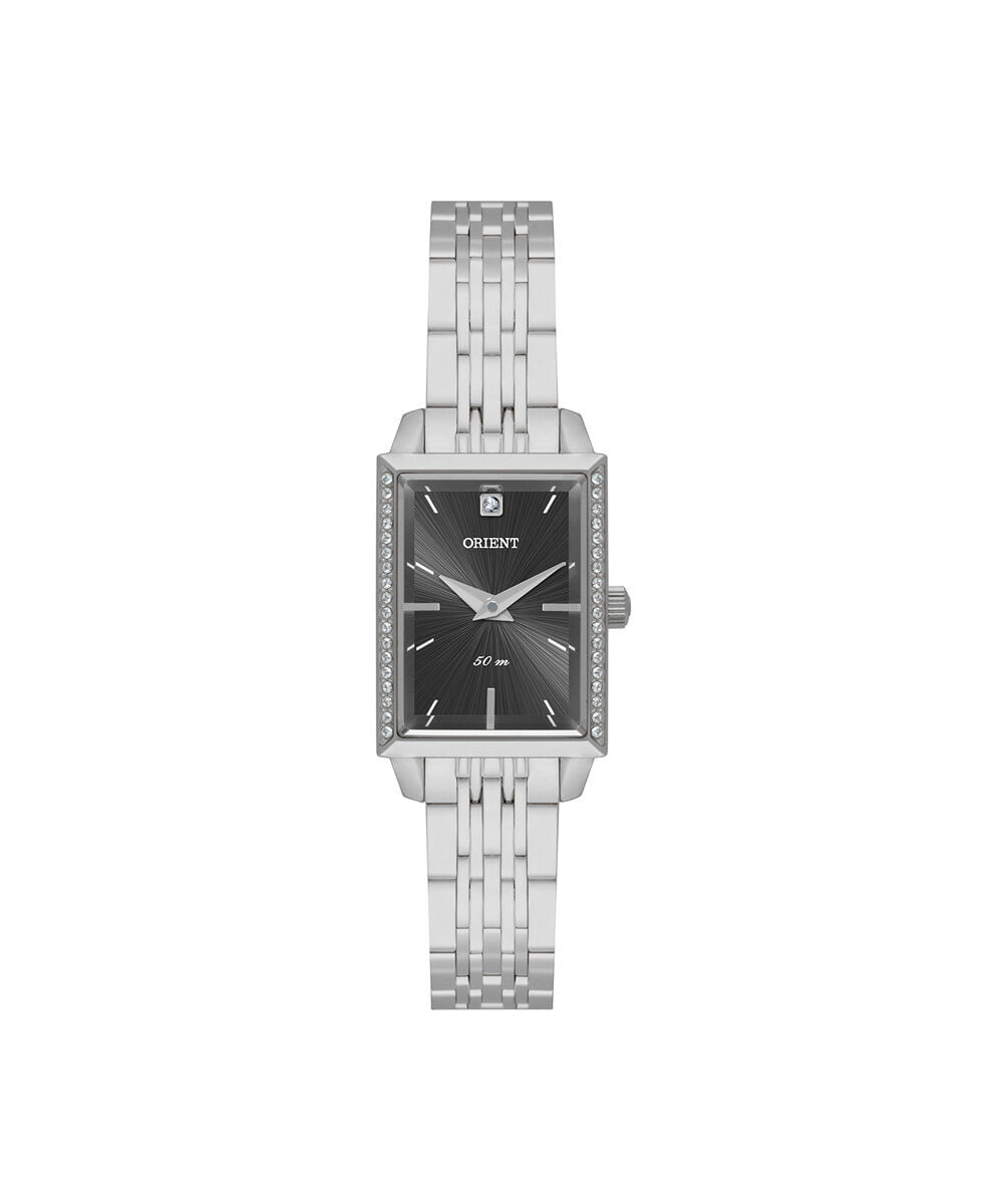 relógio feminino orient analógico lbss0094 g1sx prateado