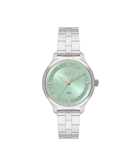 relógio feminino orient analógico fbss0147 f1sx prateado UNICO